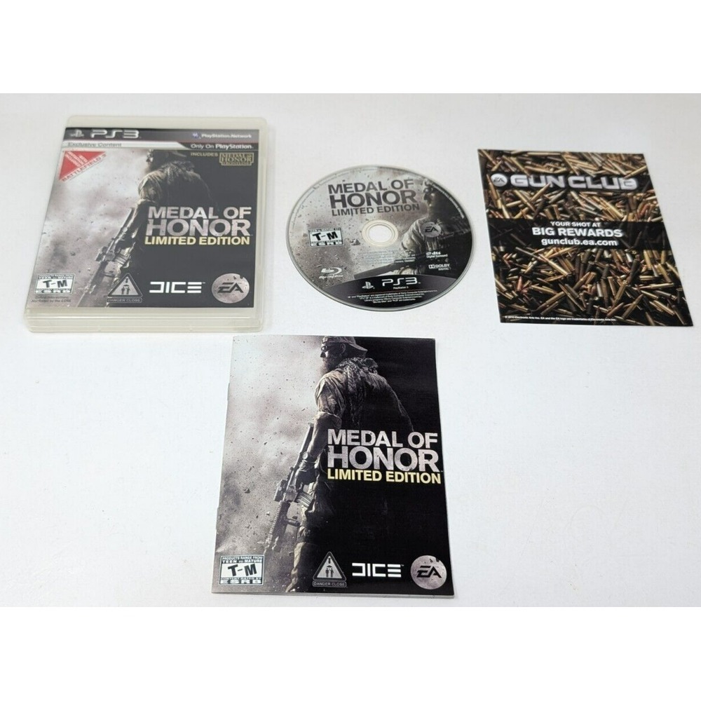 Medal of Honor Limited Edition PlayStation 3 PS3 Complete CIB Game‎